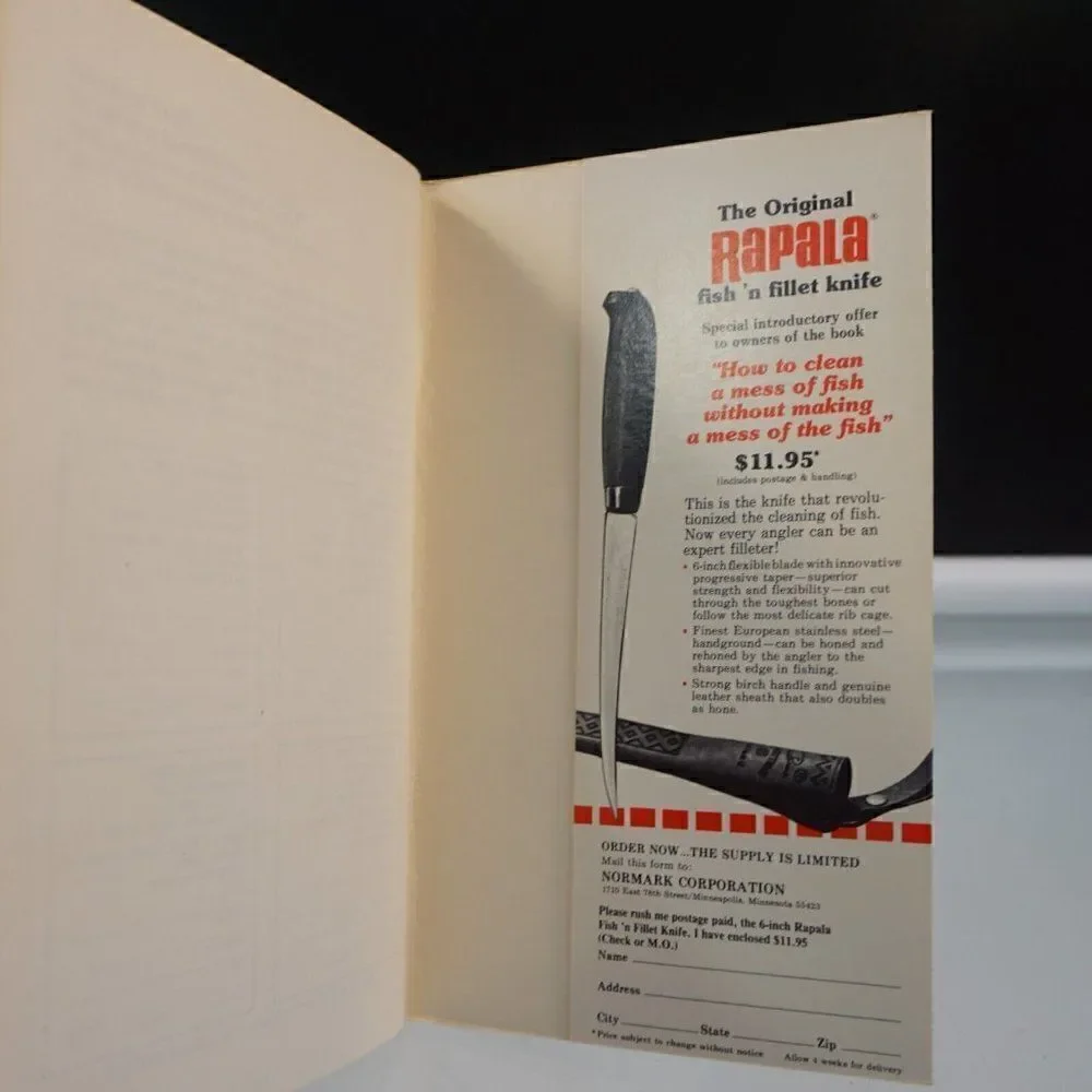 How To Clean A Mess Of Fish Without Making A Mess Of The Fish 1978 1st Ed PB